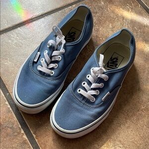 Vans Men's Navy Canvas Sneakers